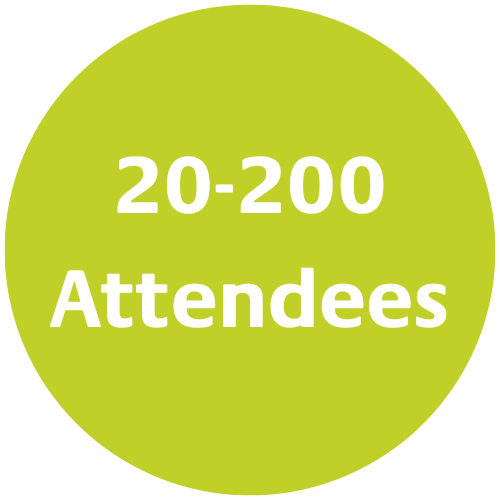 20-200 Attendees