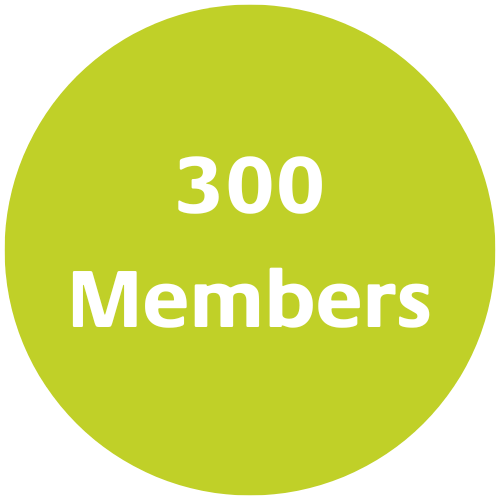 300 Members