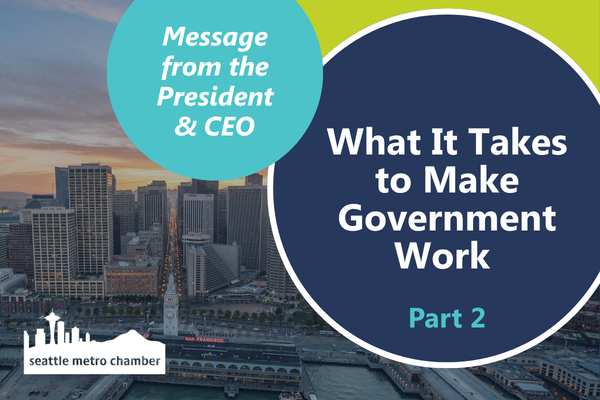 What It Takes To Make Government Work-Part 2: Government Is Not a Workgroup